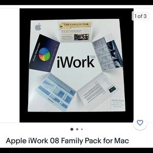 iWork cd 2008